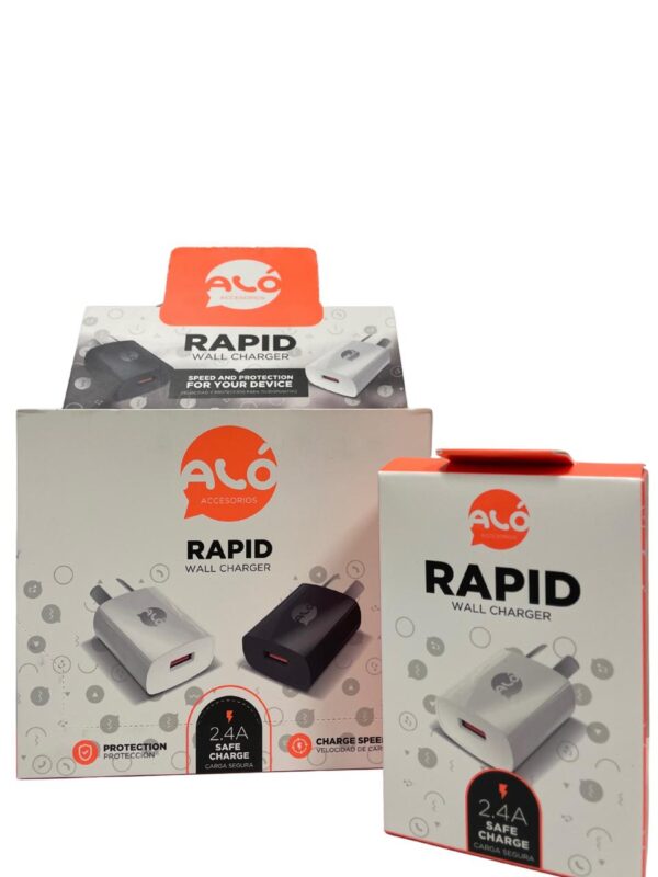 CARGADOR ALO RAPID WALL CHARGER X 8UND