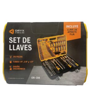 SET DE LLAVE 216PCS ORYX