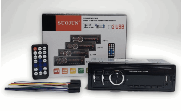 Estéreo el auto fijo control remoto incluido