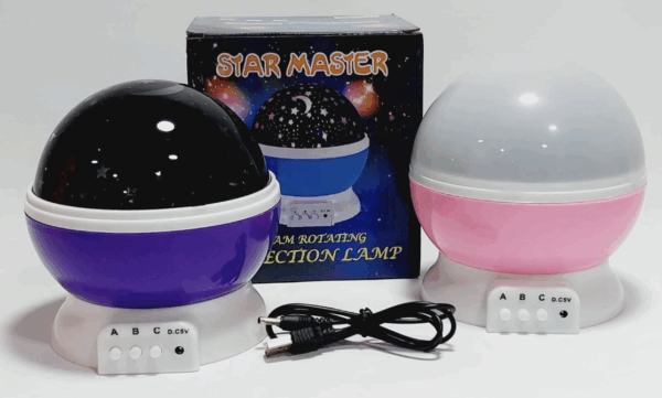 Velador estrella Colores disponibles: Rosa, Lila y Azul