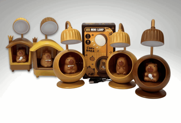 MINI LAMPARA LED CAPYBARA CAPSULA