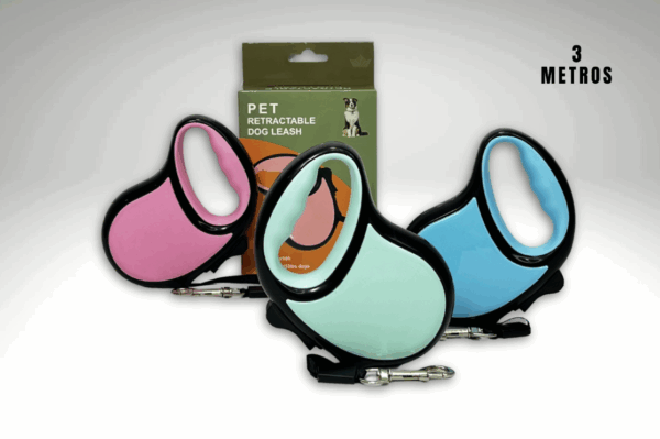 CORREA P/MASCOTA RETRACTIL 3MTS