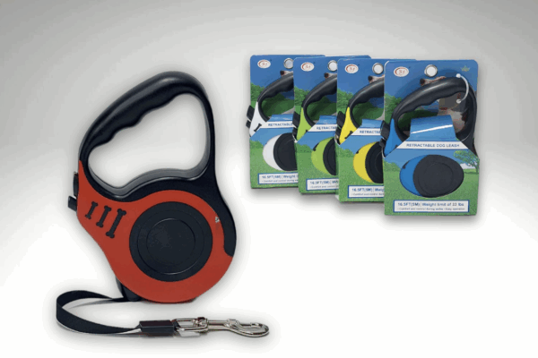CORREA EXTENSIBLE P/MASCOTAS 5MTS