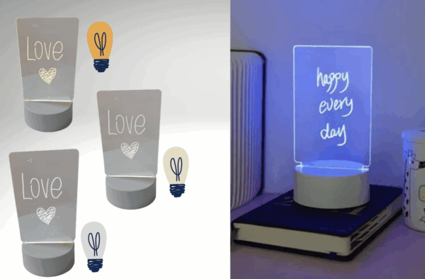 LAMPARA ESCRITURA 3D LED
