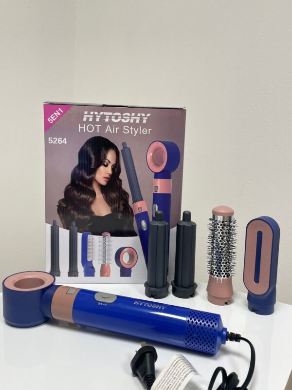 SET MOLDEADOR DE PELO 5 EN 1 HYTOSHY