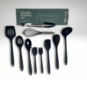 SET KITCHEN UTENSILLOS - 10 PIEZAS