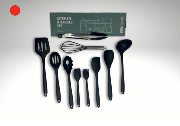 SET KITCHEN UTENSILLOS - 10 PIEZAS
