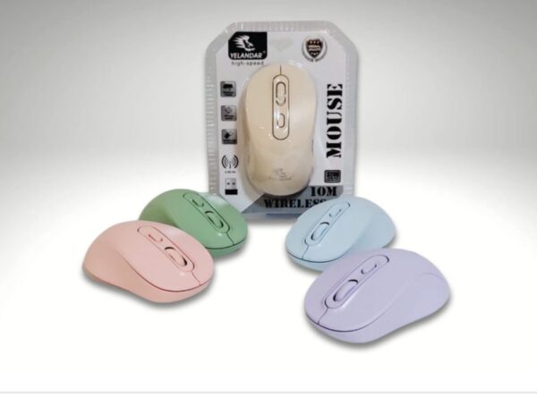 MOUSE YELANDAR - COLORES PASTELES