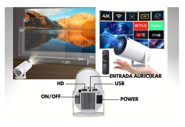 PROYECTOR LED ULTRA HD