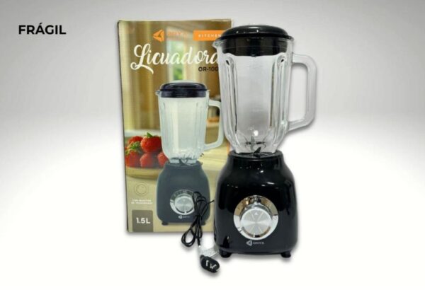 LICUADORA DE VIDRIO 1.5L ORYX