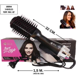 CEPILLO SECADOR DE PELO 3 EN 1