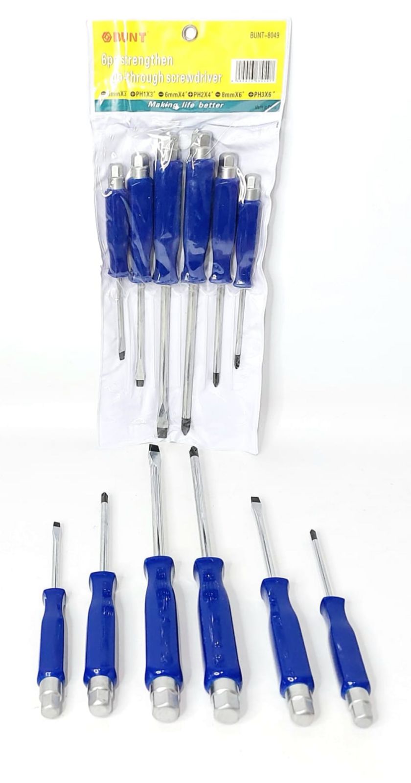 DESTORNILLADOR GOLPE X 6PCS - Imagen 2