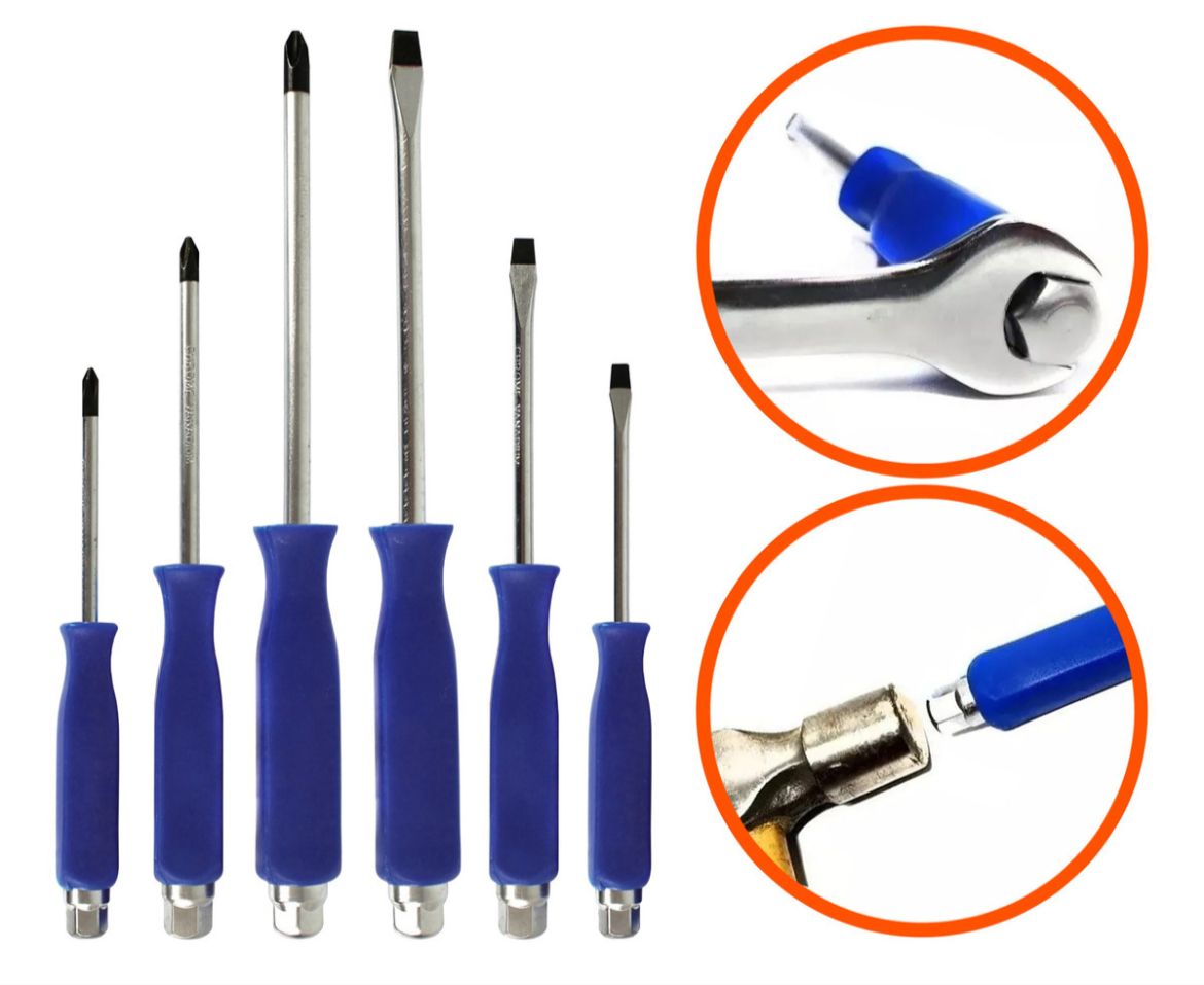 DESTORNILLADOR GOLPE X 6PCS
