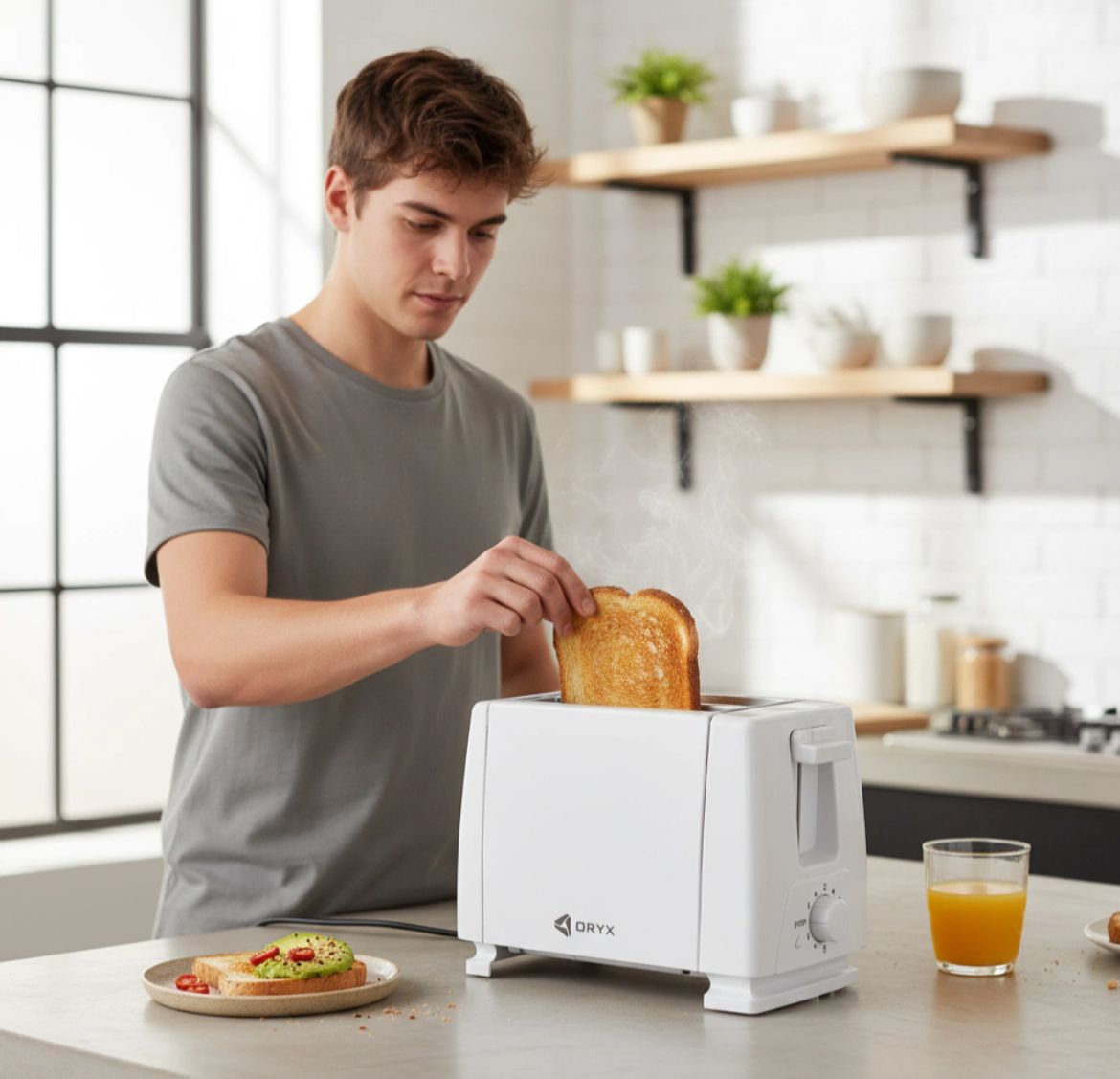 TOSTADORA ORYX CON 2 RANURAS