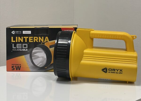 LINTERNA LED RECARGABLE 5W