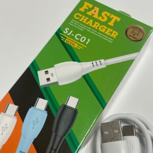 CABLE TIPO C CARGA RAPIDA - 3 COLORES