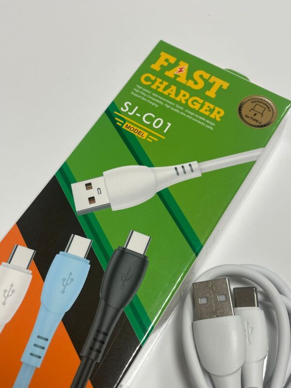 CABLE TIPO C CARGA RAPIDA - 3 COLORES