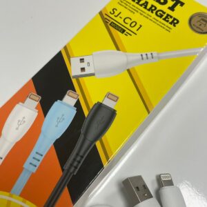 CABLE IPHONE CARGA RAPIDA - 3 COLORES