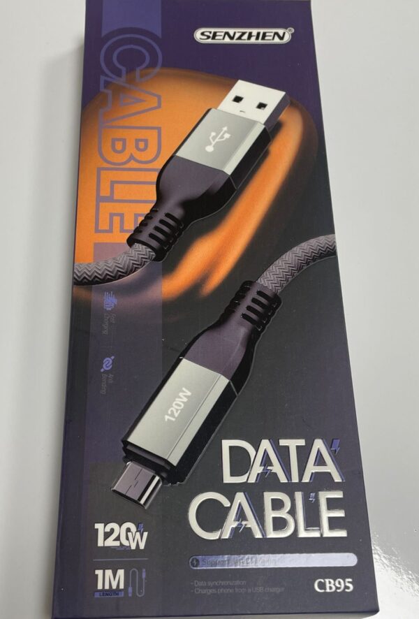 CABLE MICRO SENZHEN 1M - MALLADO
