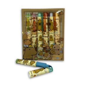 SET DE MARCADORES CAPYBARA 6PCS