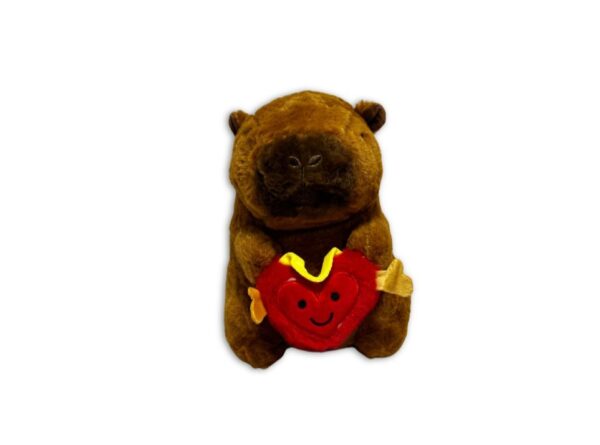 PELUCHE CAPYBARA CORAZON