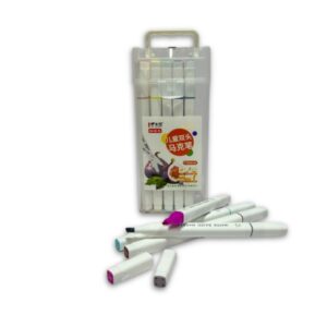 SET DE MARCADORES DOBLE PUNTA X24PCS