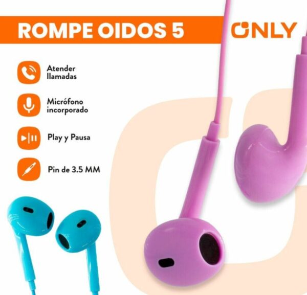 ROMPE OIDOS AURICULARES