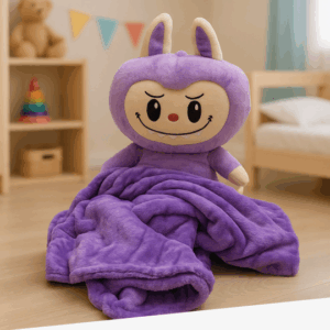 PELUCHE LABUBU CON MANTA