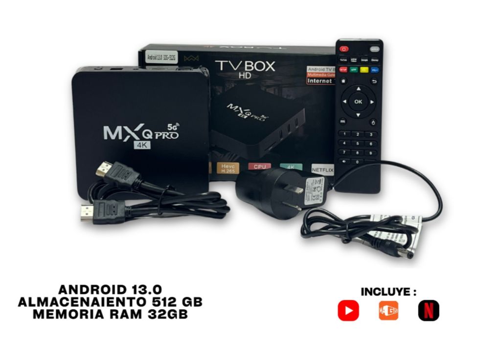 CONVERTIDOR SMART TV BOX (CAJA NEGRA)