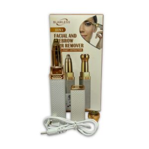 MINI DEPILADORA FACIAL 2 EN 1