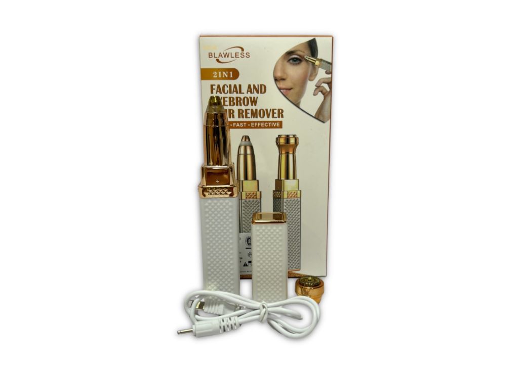 MINI DEPILADORA FACIAL 2 EN 1