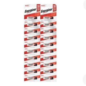 PILAS ENERGIZER AAA EN BLISTER (X20)
