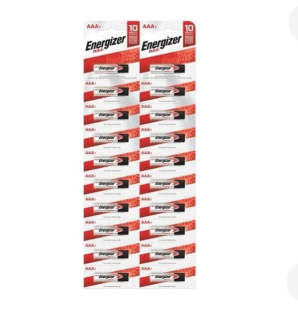 PILAS ENERGIZER AAA EN BLISTER (X20)