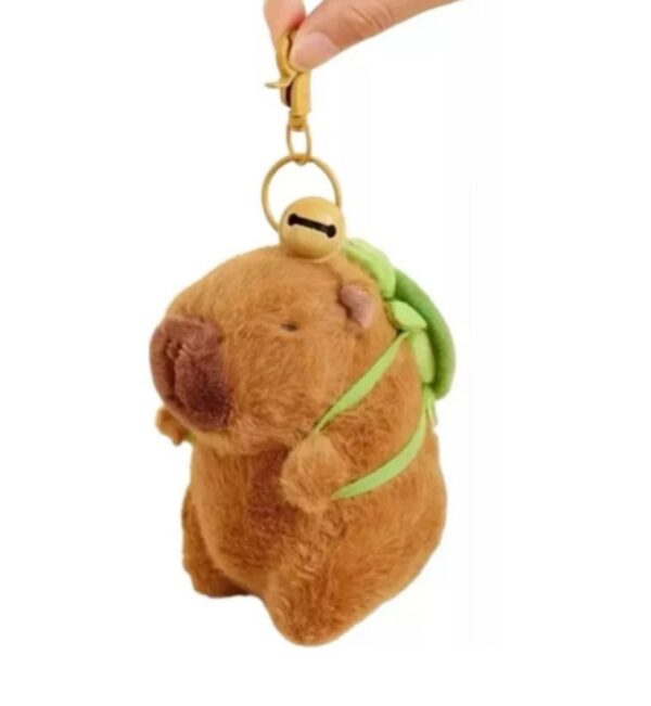 LLAVERO PELUCHE DE CAPYBARA x12 UNIDADES