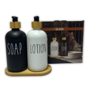 SET DISPENSADOR PARA JABON