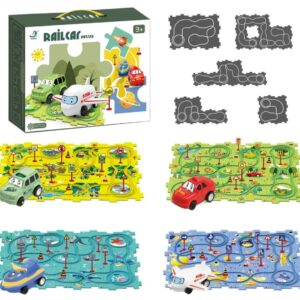 JUEGO RAIL CAR PUZZLE - KIDS
