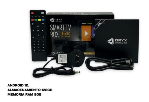 CONVERTIDOR ORYX - SMART TV BOX 6K