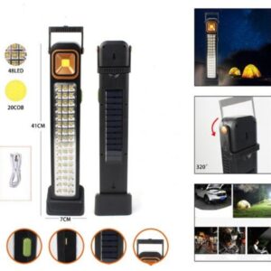 LUZ DE EMERGENCIA SOLAR 48 LED (OR-0809)