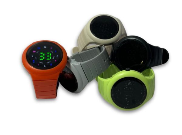 RELOJ LED DIGITAL REDONDO