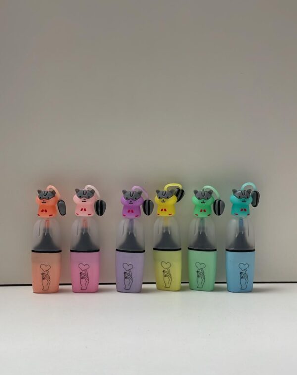 KIT MINI MARCADORES 6 PCS