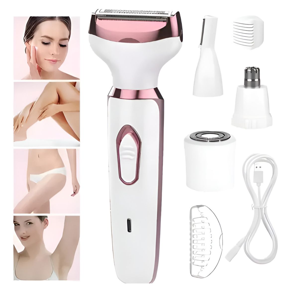 DEPILADOR 4 EN 1 - RECARGABLE (8866)