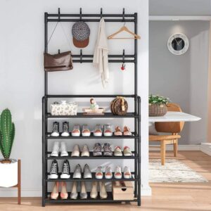 RACK PARA ZAPATOS Y PERCHERO