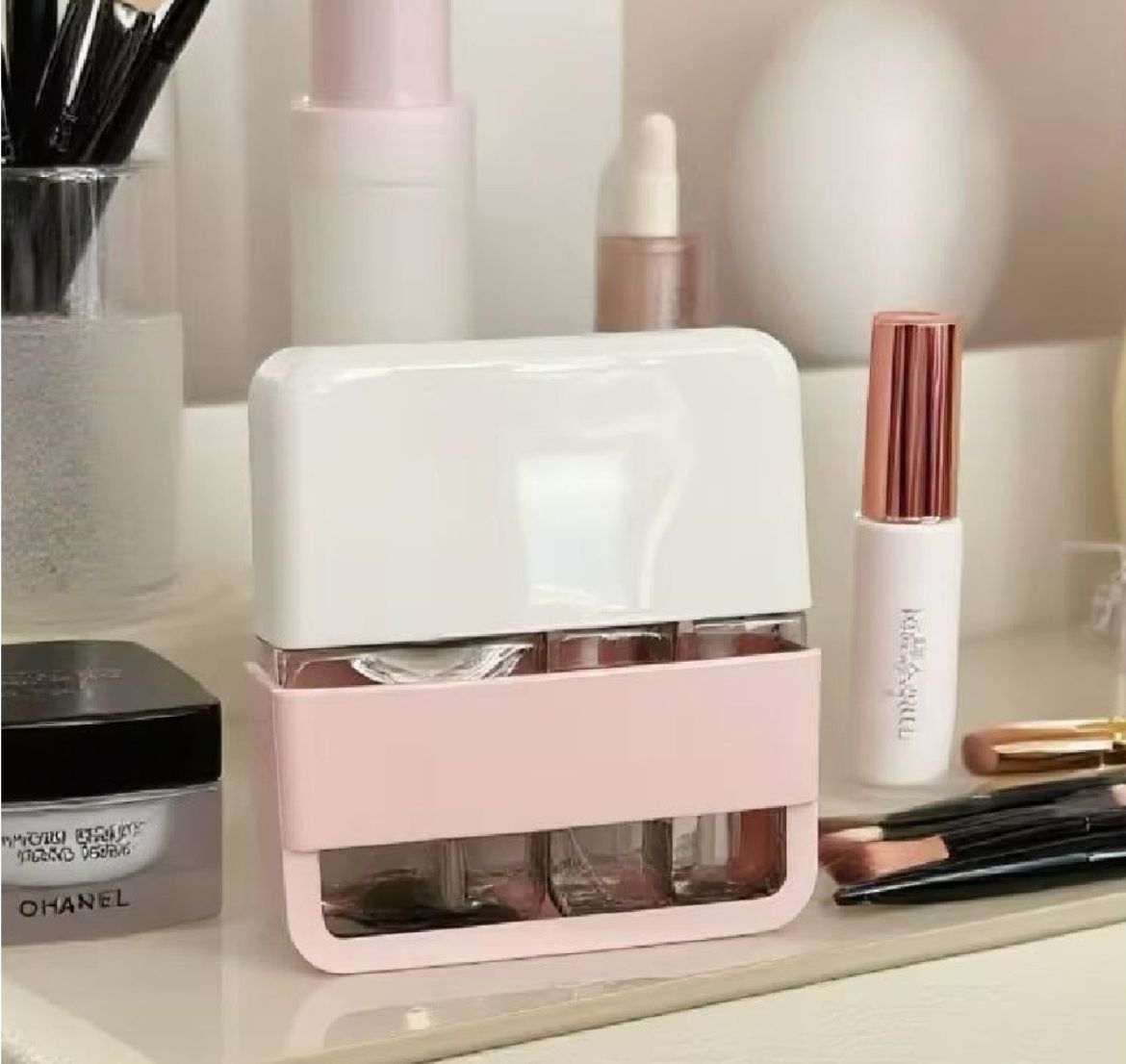 KIT DE VIAJE PARA COSMETICOS - 4 PCS - Imagen 3