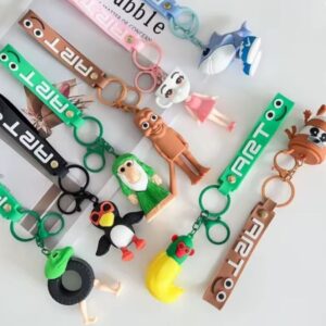 LLAVERO DE GOMA TRALALERO X12 UNIDADES