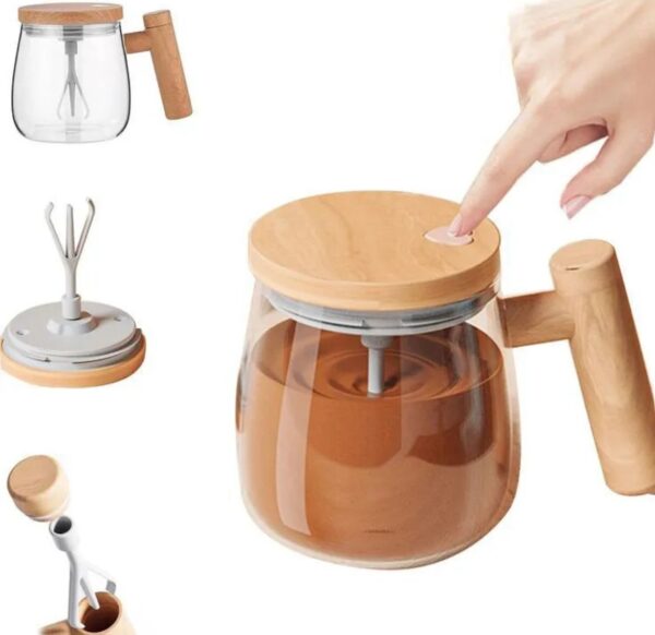 TAZA INFUSION Y MEZCLADORA RECARGABLE