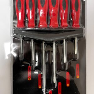 SET DESTORNILLADOR CRUZ Y PLANO 6PCS