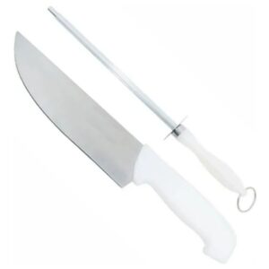 CUCHILLO 8" CON AFILADOR