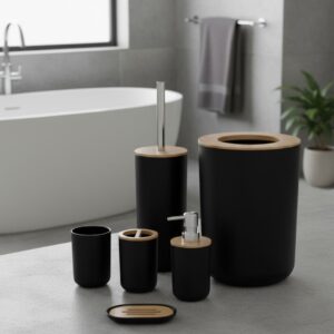 KIT ACCESORIOS PARA BAÑO 6 PCS (550)