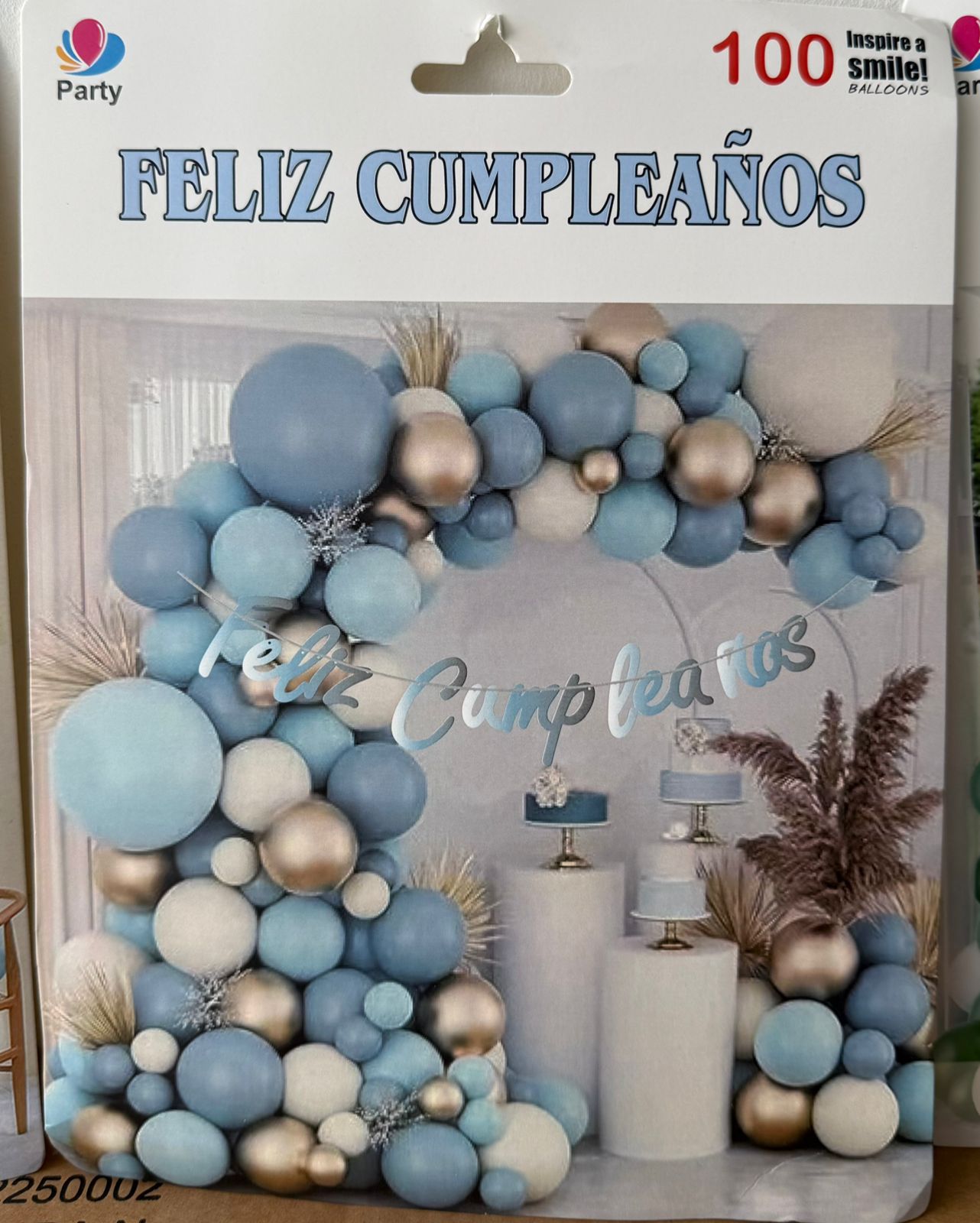 GLOBOS FELIZ CUMPLEAÑOS 82-100 PCS - Imagen 3