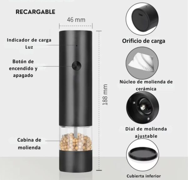 PIMENTEROS MOLINILLO ELECTRONICOS - Imagen 2